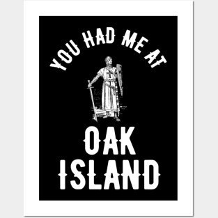 Oak Island Funny Templar Mystery Gift Posters and Art